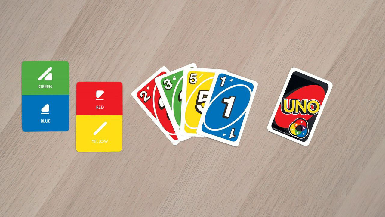 Las "UNO ColorADD" tienen una serie de iconos creados por una organización de accesibilidad, que aparecen junto a los números. Cada uno de ellos equivale a un color