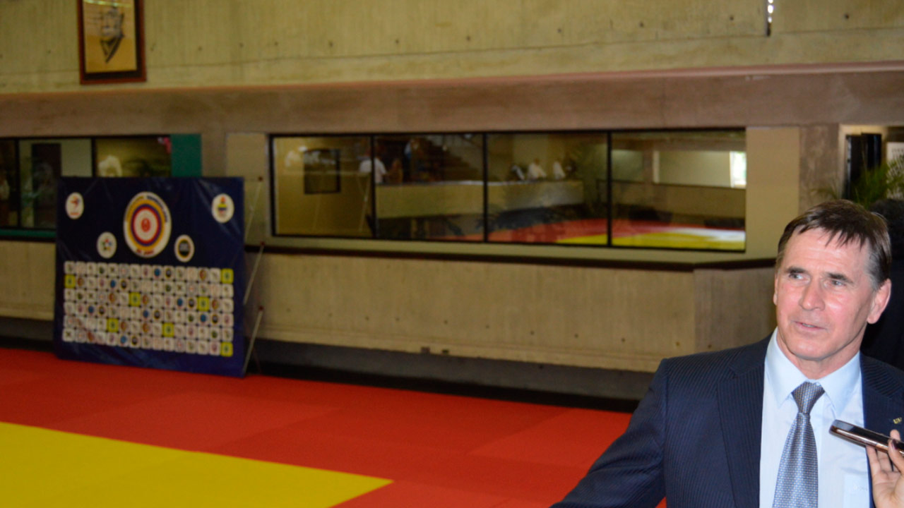 El directivo de la Federacion Internacional de Judo calificó de buena manera el recinto deportivo ubicado en El Pariso