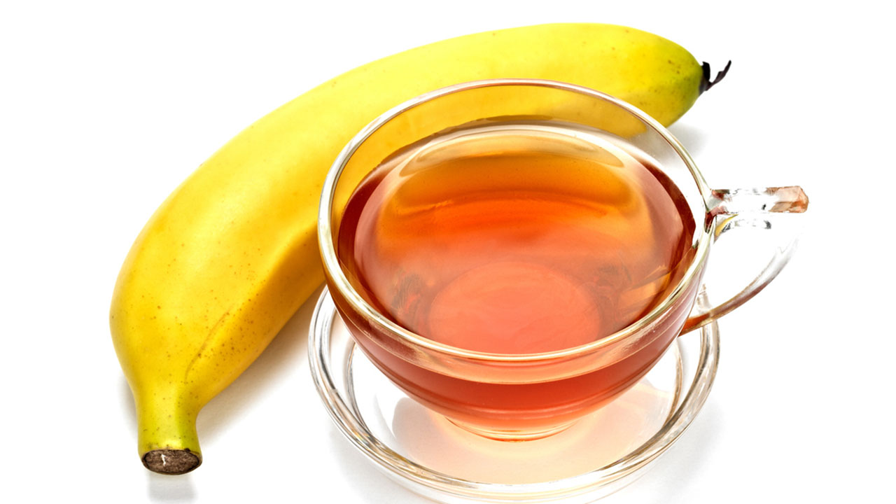 El té de plátano es bueno para la salud