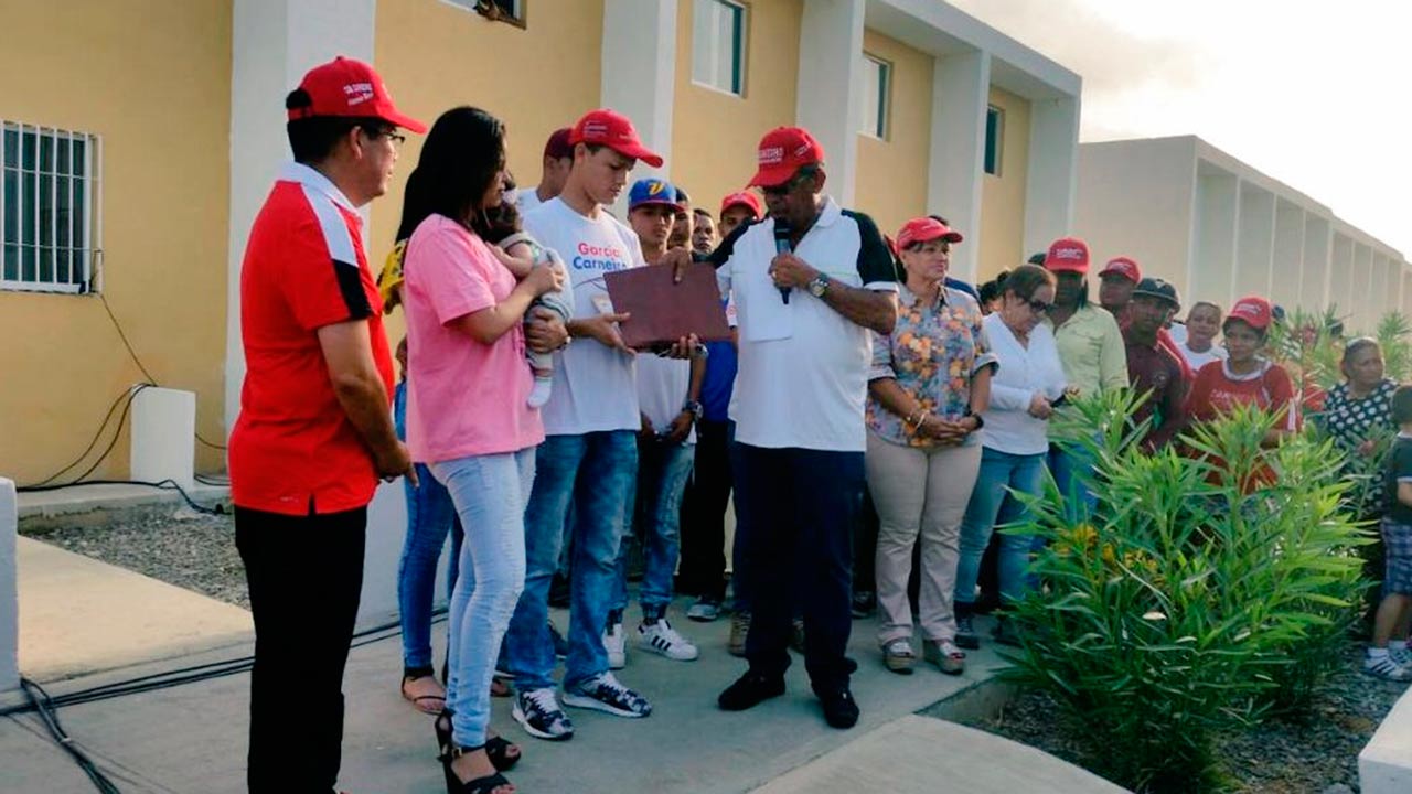 Un grupo de 11 atletas fueron beneficiados y ubicados en el Complejo Habitacional de Caribe, del estado Vargas