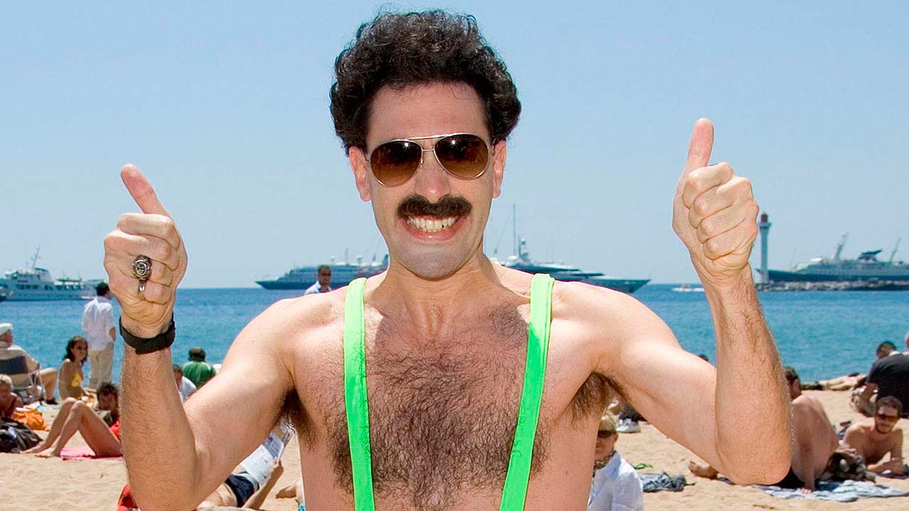 Las consecuencias del traje de baño de Borat El Sumario