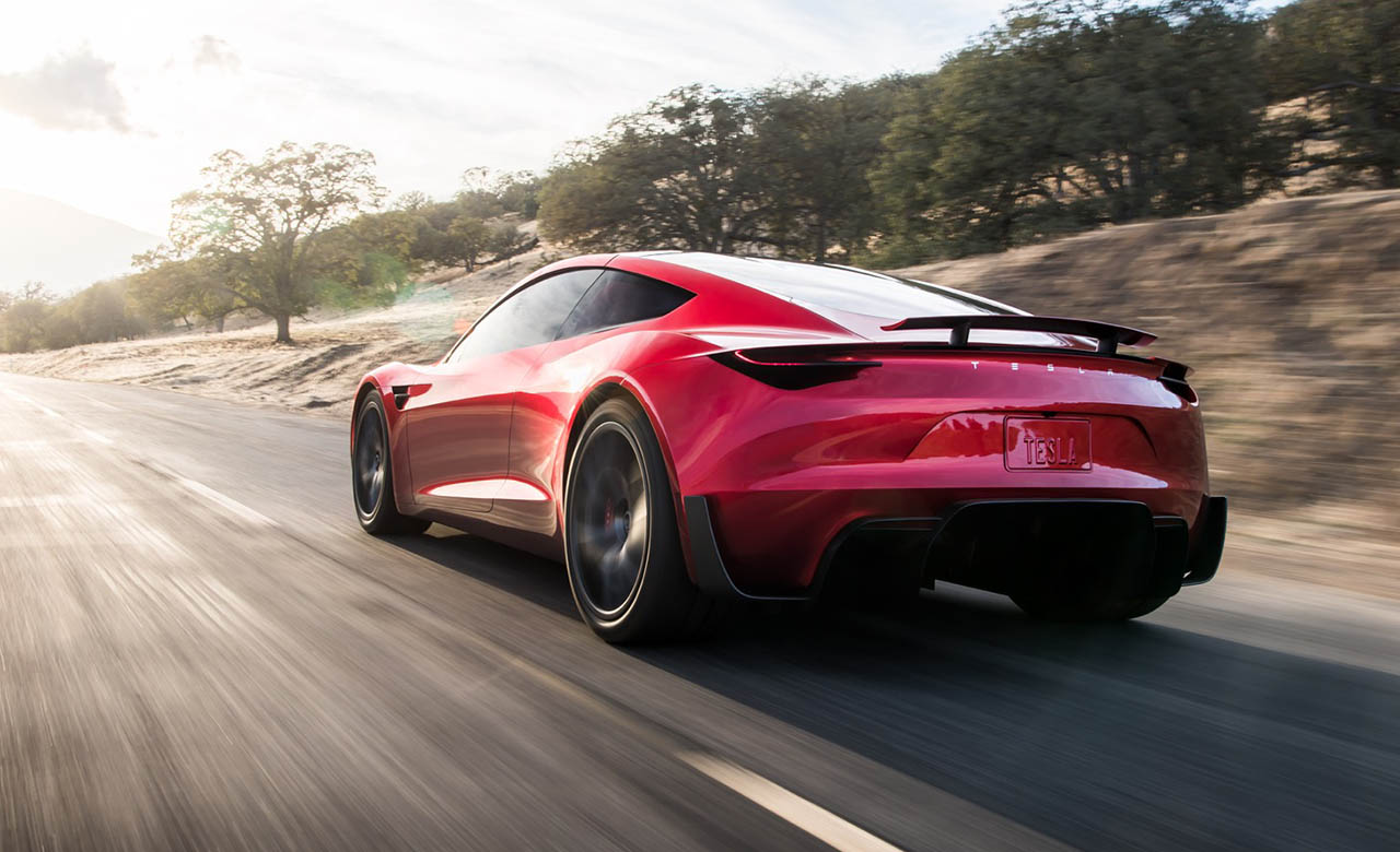 El tesla Roadster es la nueva creación de Elon Musk