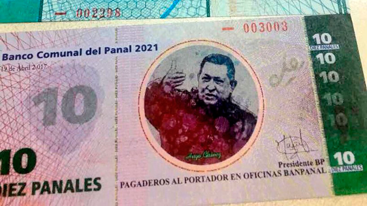 El Panal es la nueva moneda creada por la comuna adscrita al colectivo Fuerza Patriótica Alexis Vive y posee tres denominaciones