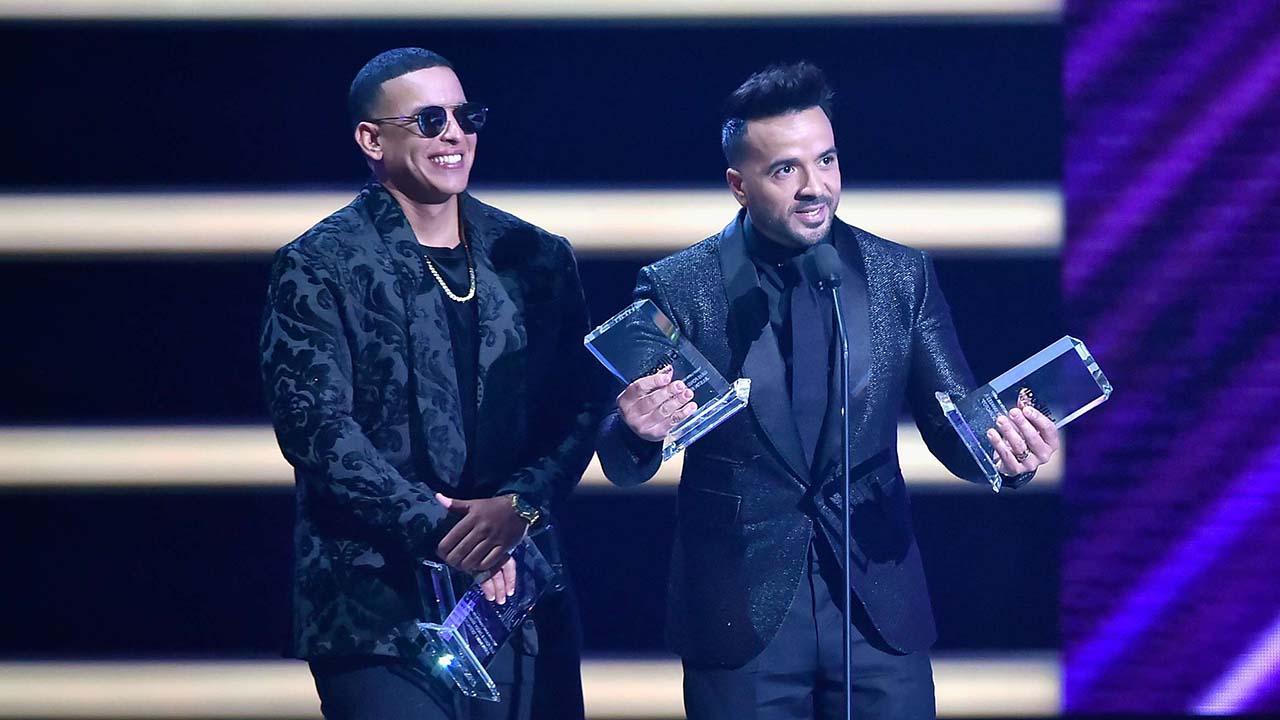 Los boricuas Luis Fonsi y Daddy Yankee fueron los artistas más reconocidos durante toda la gala