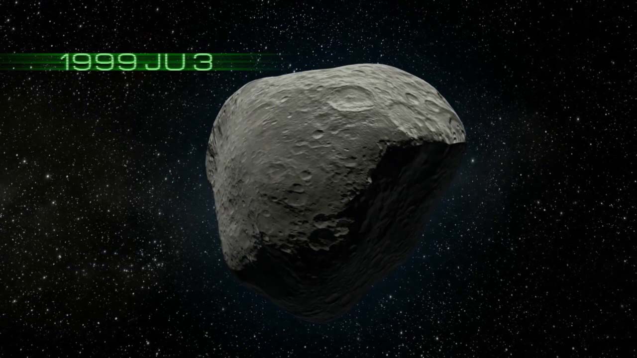 La sonda tiene la misión de obtener parte del material que conforma el asteroide para estudiar los orígenes del Sistema Solar