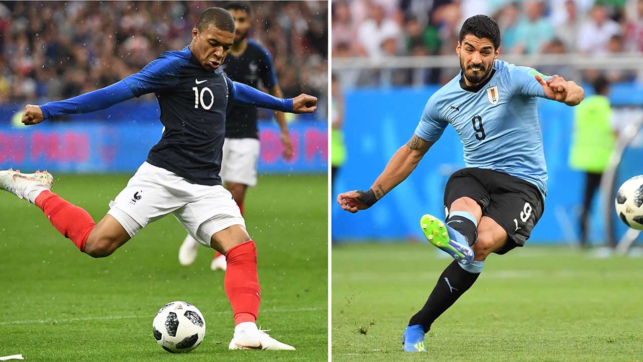 Uruguay-Francia y Brasil-Bélgica serán los partidos que determinarán los primeros clasificados a las semifinales del mundial