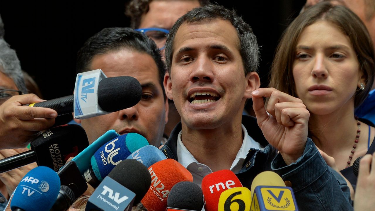 El equipo de prensa anunció que el presidente interino de Venezuela hablará sobre el alzamiento cívico-militar ocurrido este martes
