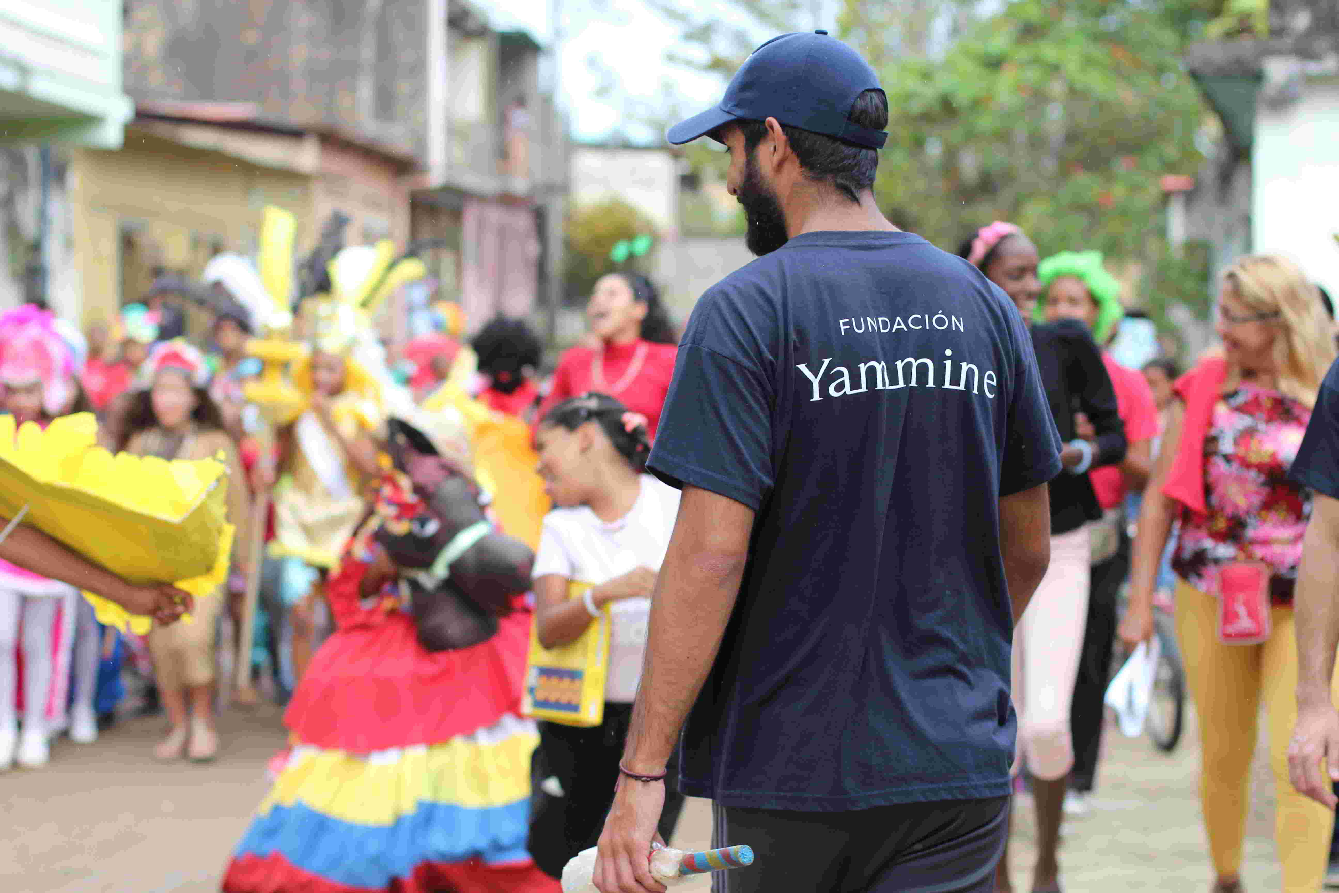 Los niños de Chuspa disfrutaron su carnaval con el respaldo de la Fundación Yammine