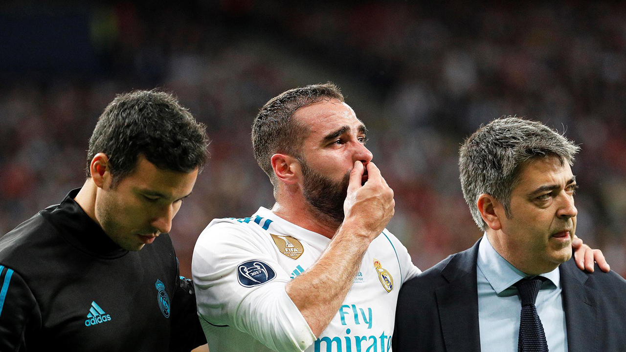 Ambos jugadores del Real Madrid sufrieron lesiones musculares que les impedirán estar con el club blanco en la próxima jornada de la Liga española