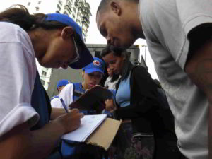 En sector Agua salud de Caracas, se entregaron algunos insumos