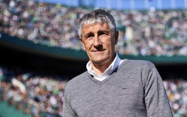 Quique Setién nuevo entrenador del FC Barcelona