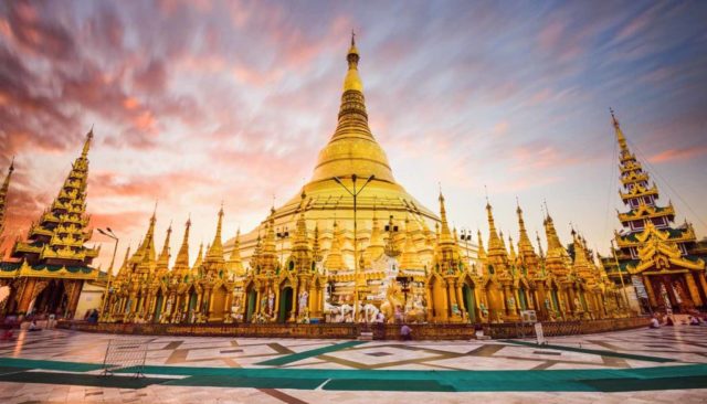 Shwedagon Pagoda of Myanmar