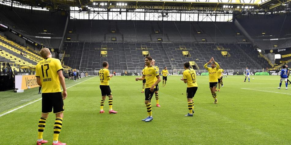 Borussia Dortmund marcó un "Póker" en el regreso de la Bundesliga