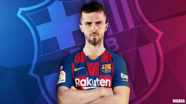 FC Barcelona confirmó el fichaje del centrocampista Miralem Pjanic por cuatro temporadas