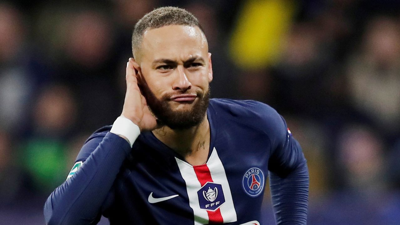 Neymar regresó a París para los entrenamientos del PSG