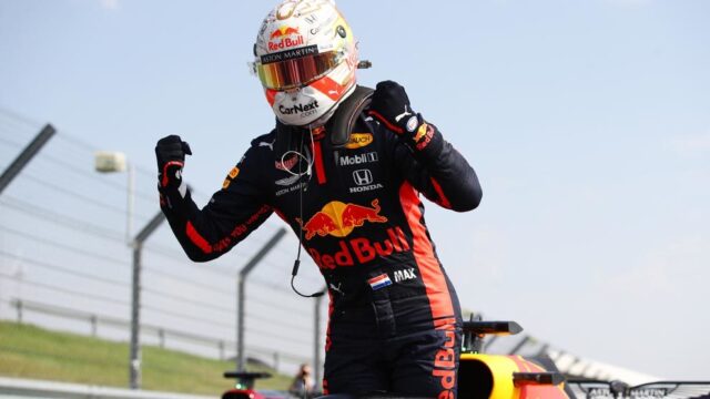 Verstappen sorprendió a los Mercedes en Silverstone