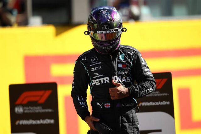 Lewis Hamilton logró una inédita pole en Mugello