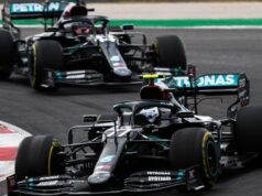 Mercedes firmó otro doblete en la clasificación de la F1
