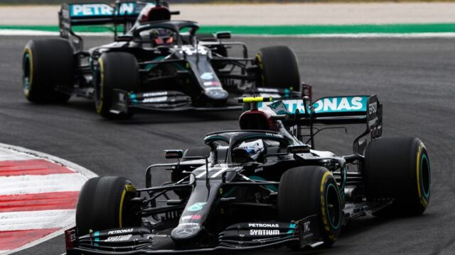 Mercedes firmó otro doblete en la clasificación de la F1