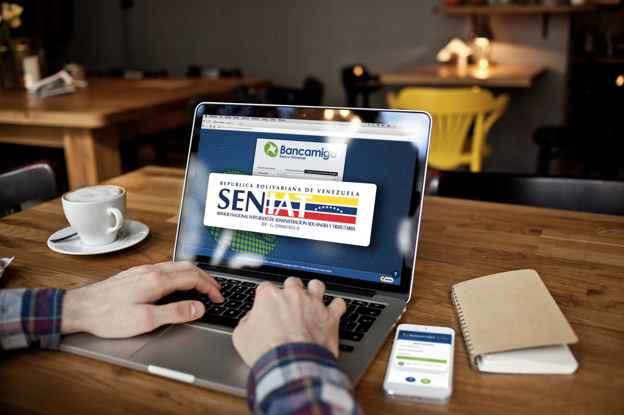 El Sumario -Impuestos nacionales pueden ser pagados en Bancamiga