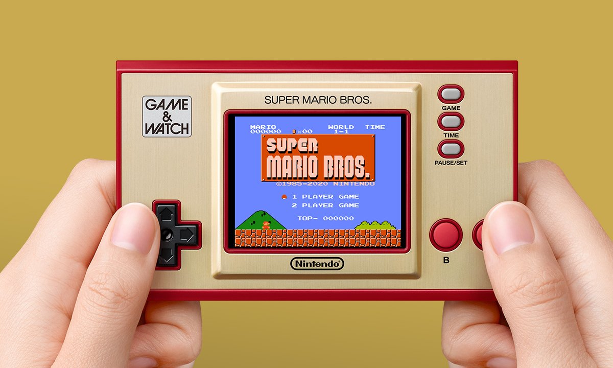 Nintendo reedita la icónica Game & Watch