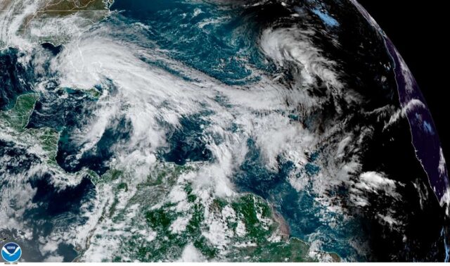 La tormenta Eta causó estragos en el sur de Florida