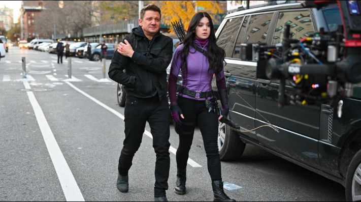 El Sumario - Filtran imágenes del rodaje de “Hawkeye” la nueva serie de Marvel