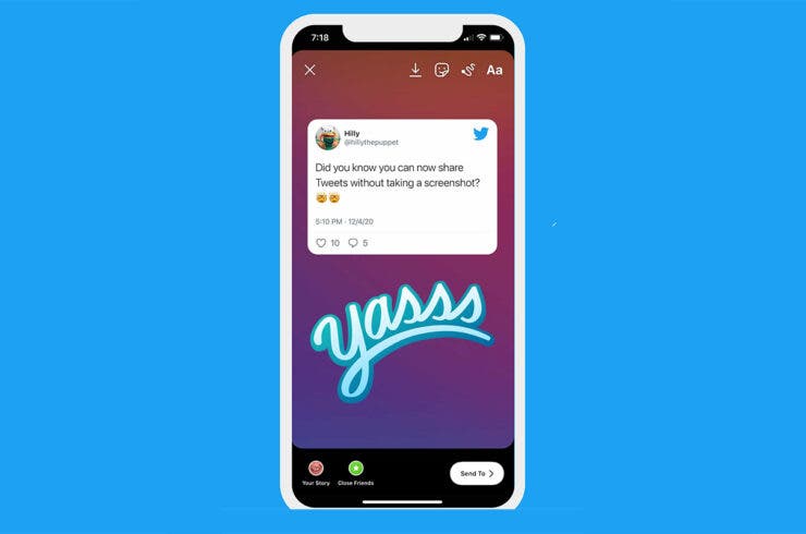 El Sumario - Usuarios de Twitter podrán compartir los tweets en las historias de Snapchat