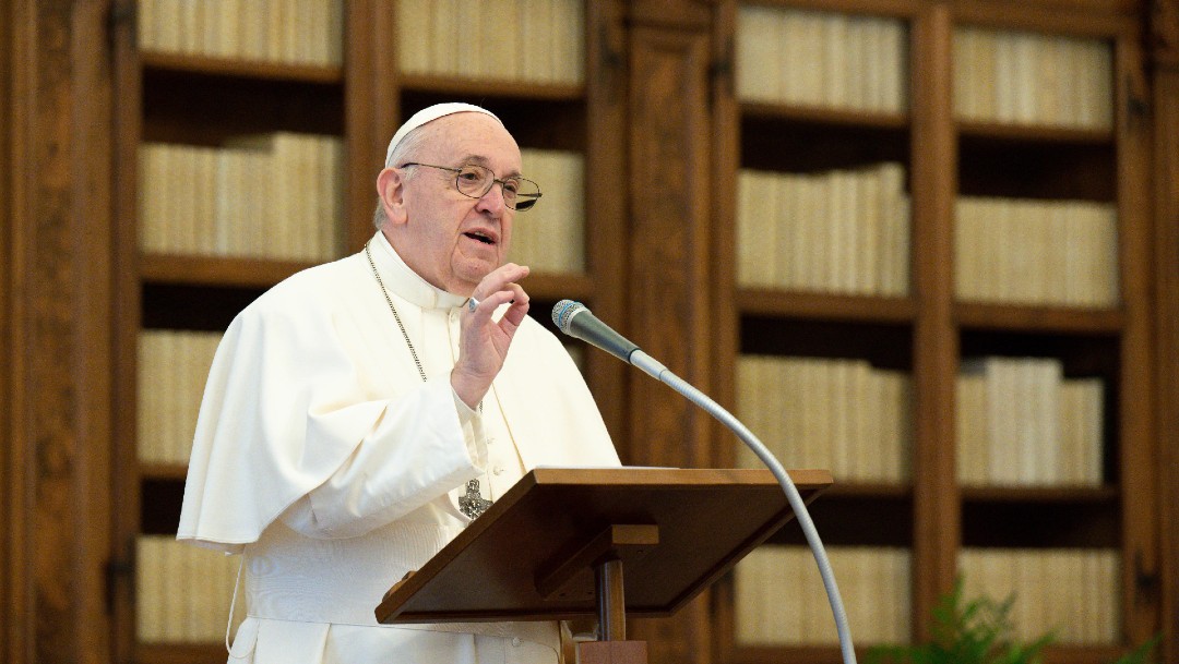 El máximo representante de la iglesia católica agradeció el trabajo y el compromiso que tienen los periodistas para dar a conocer la verdad en estos tiempos
