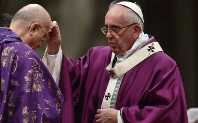 Papa Francisco celebrará misa del miércoles de Ceniza en la Basílica de San Pedro