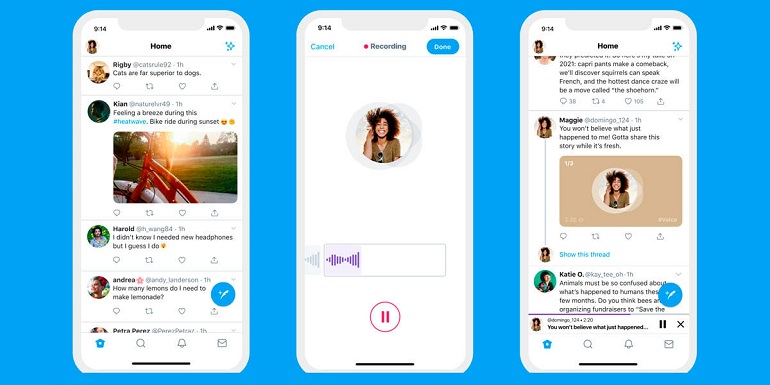 Los usuarios de esta plataforma podrán escuchar su grabación antes de enviarla al contacto que deseen, esto solo se realizará en los países seleccionados para el ensayo