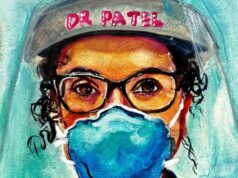 Mira la manera en la que esta artista le rinde homenaje a los trabajadores de la salud