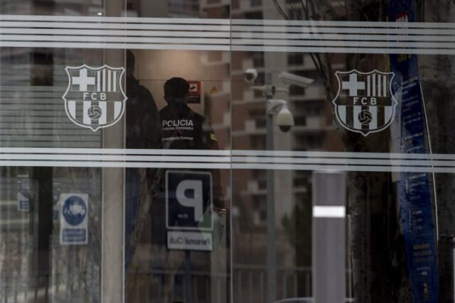 Las oficinas del F.C. Barcelona fueron registradas tras el caso BarçaGate