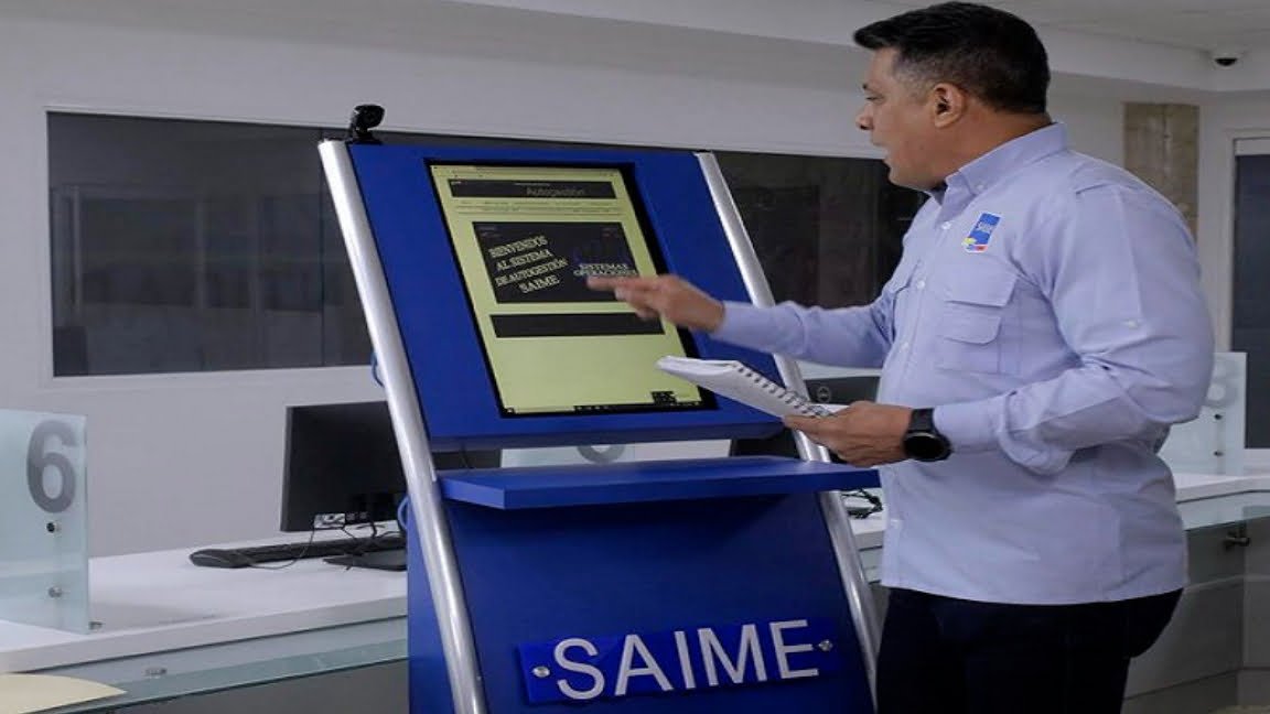 El Sumario - Saime habilita un sistema de autogestión para los usuarios