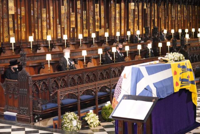 Realeza británica le dio el último adiós a Felipe de Edimburgo Realeza británica le dio el último adiós a Felipe de Edimburgo