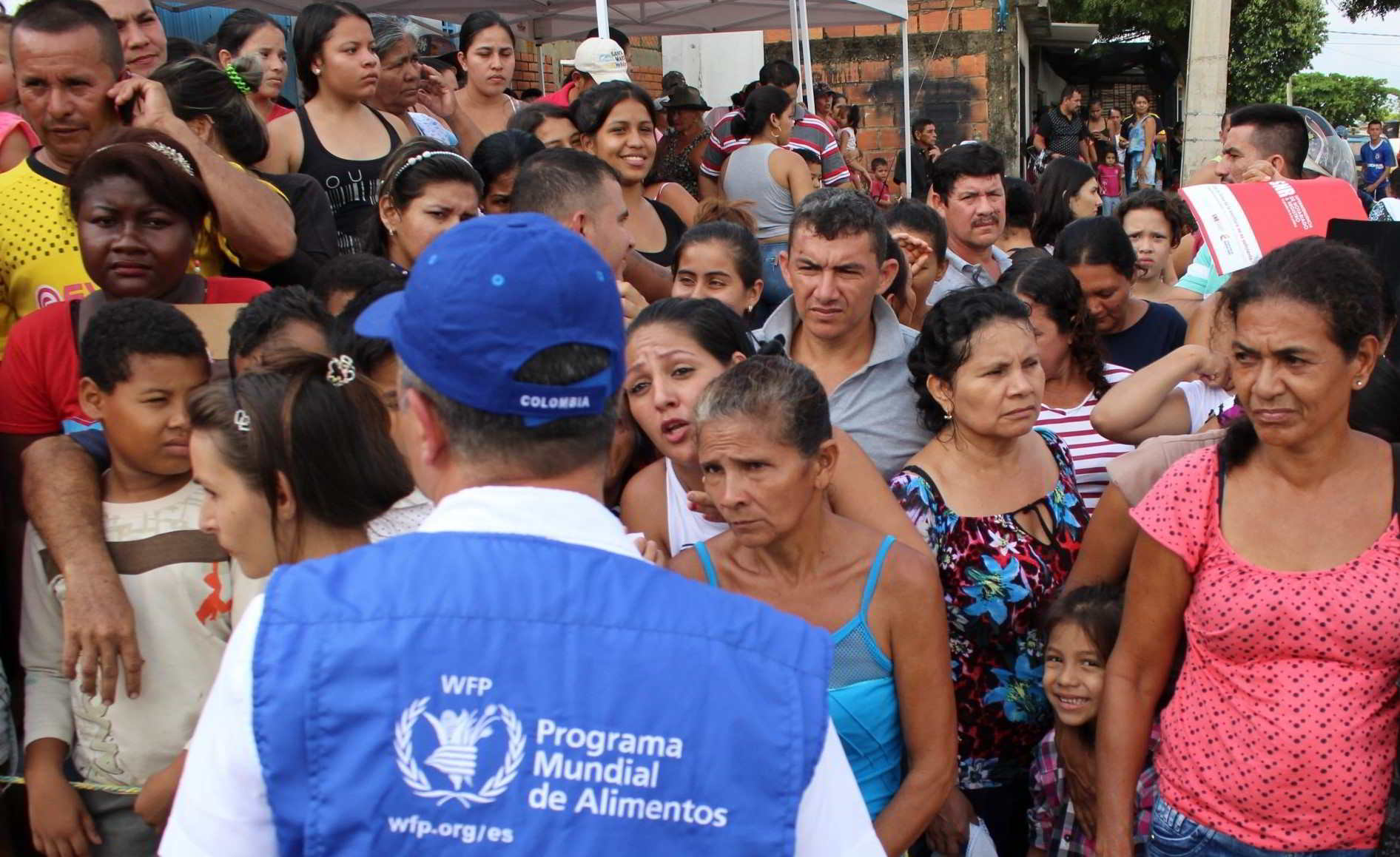 El primer equipo del Programa Mundial de Alimentos llegó a Venezuela