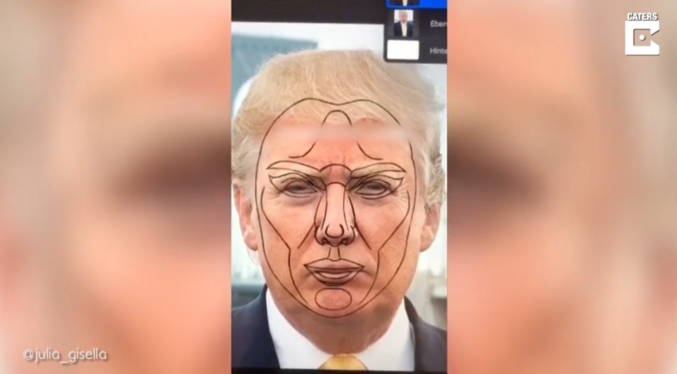 El Sumario - Mira cómo una artista edita el rostro de los famosos con un patrón