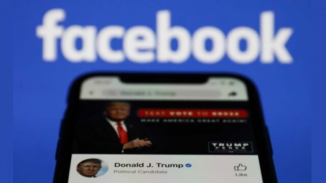 Cuentas en redes sociales de Donald Trump permanecerán suspendidas por dos años