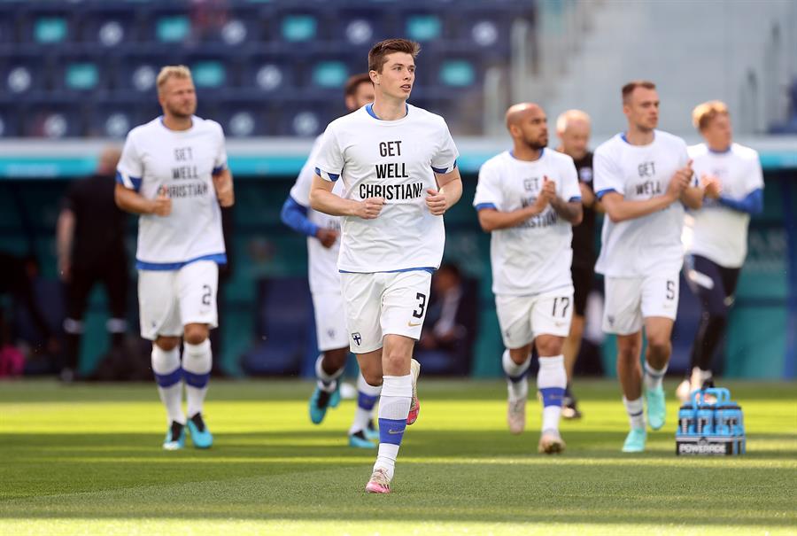 El Sumario - Finlandia realizó un bonito gesto para Eriksen: "Que te recuperes, Christian"