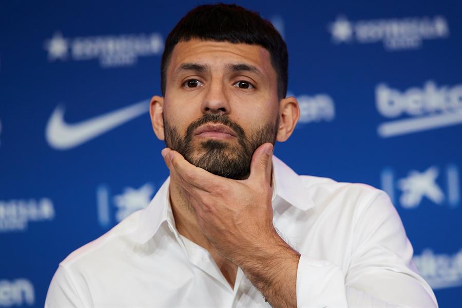 Sergio Agüero mandó un mensaje a la afición del FC Barcelona