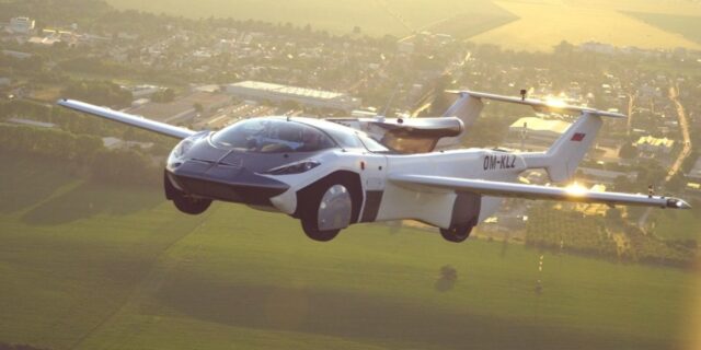 Conoce el AirCar Prototipo 1, el primer auto volador