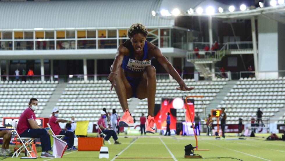 El Sumario - Yulimar Rojas quedó como segunda clasificada en el triple salto de Mónaco
