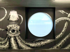 Artista puertorriqueño diseñó murales dentro de barco crucero de Richard Branson