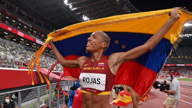 Yulimar Rojas ganó el oro y logra récord mundial en los JJ.OO.