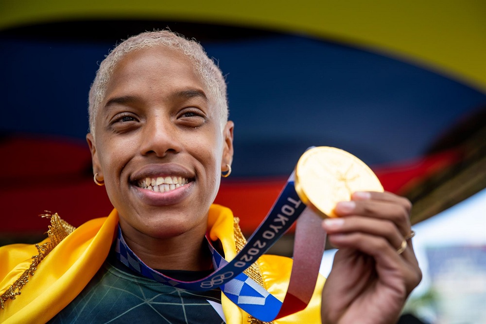 El Sumario - Yulimar Rojas tiene previsto estar en dos pruebas de atletismo en París 2024