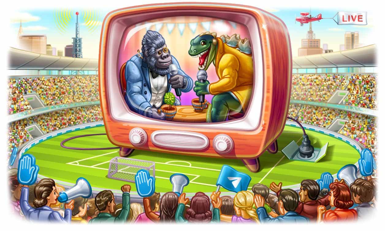 El Sumario - Telegram lanza emisiones en directo sin límite de participantes