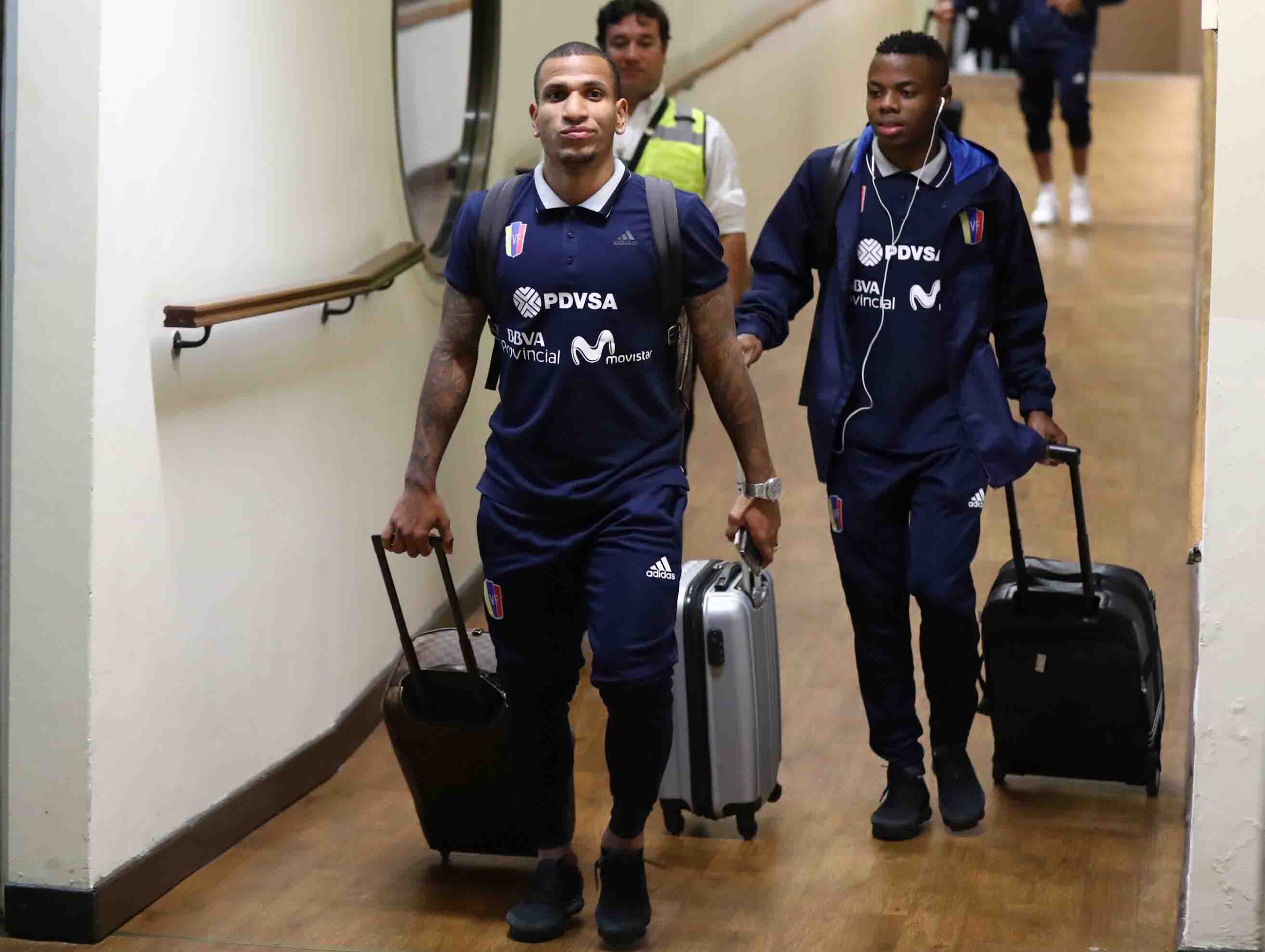 El Sumario - La Vinotinto llegó a Asunción para enfrentar a Paraguay