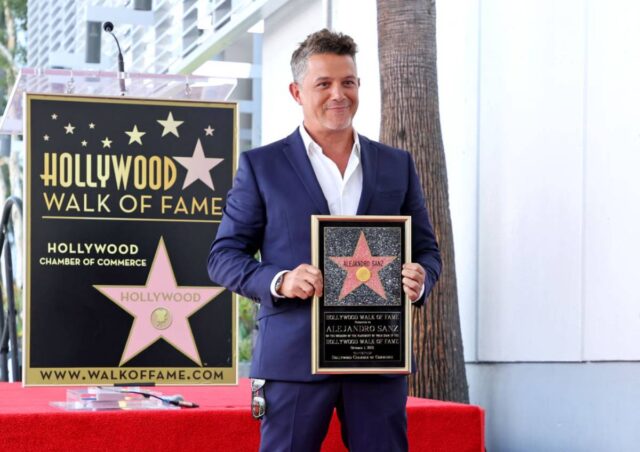 El Sumario - Alejandro Sanz recibió una estrella en el Paseo de la Fama de Hollywood