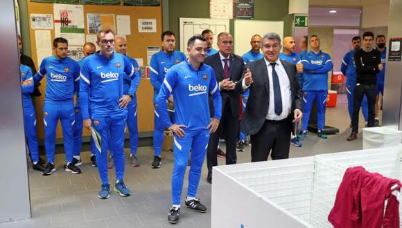 El Sumario - Xavi Hernández dirigió su primer entrenamiento con el FC Barcelona