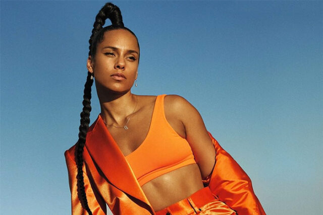 El Sumario - Alicia Keys posa para la nueva portada de la revista Glamour